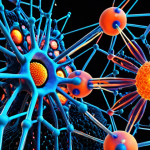 **

A vibrant, abstract image showcasing nanomaterials. Tiny, glowing structures (fullerenes, nanotubes, quantum dots) assemble themselves into larger, complex patterns. The background is a dark, futuristic laboratory with holographic displays showing atomic structures. The overall feeling should be one of wonder and technological advancement. Focus on vibrant colors and intricate detail.

**