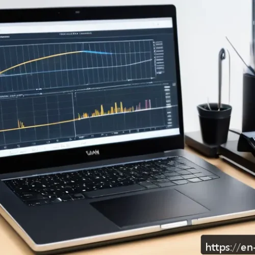 Home 33 물리학 실험 보고서 작성법 - A clean, modern physics laboratory desk setup featuring a well-organized data table displayed on a s...